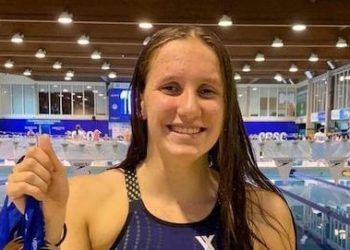 Paula Juste logró el bronce en 200 estilos con mejor marca personal