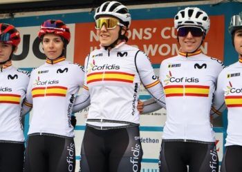 Paula Ostiz finalizó en el top-20 la segunda etapa de la EPZ Omloop van Borsele
