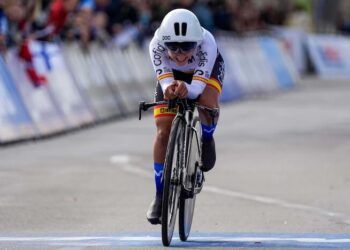 Paula Ostiz, séptima en la contrarreloj júnior del Mundial de ciclismo de Zúrich