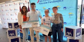Paula Sánchez se impuso en la cuarta jornada de la Liga AXA de natación paralímpica