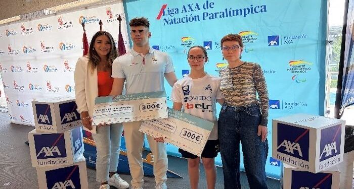 Paula Sánchez se impuso en la cuarta jornada de la Liga AXA de natación paralímpica