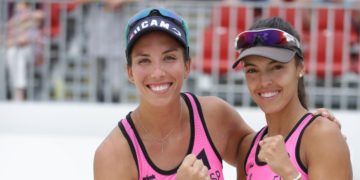 Paula Soria y Sofía González, campeonas del VW Beach Pro Future de Madrid