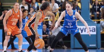 Perfumerías Avenida armó una ajustada victoria ante Valencia Basket en la LF Endesa
