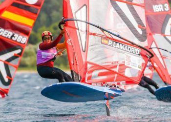 Pilar Lamadrid consolida el segundo puesto del ranking mundial en la clase iQFoil