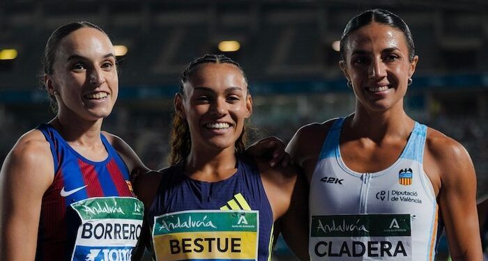 Jaël Bestué logró su séptimo título de campeona de España de 200 metros