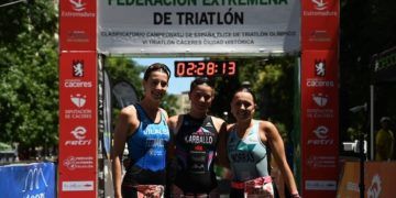 Ana Gómez ganó el triatlón clasificatorio para el campeonato de España de distancia olímpica