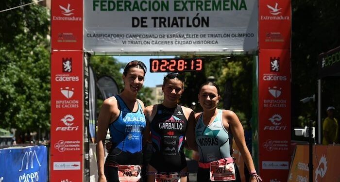 Ana Gómez ganó el triatlón clasificatorio para el campeonato de España de distancia olímpica