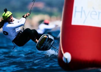 Gisela Pulido recuperó puestos bajo condiciones desfavorables en el Mundial de Formula Kite