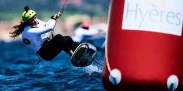 Gisela Pulido recuperó puestos bajo condiciones desfavorables en el Mundial de Formula Kite