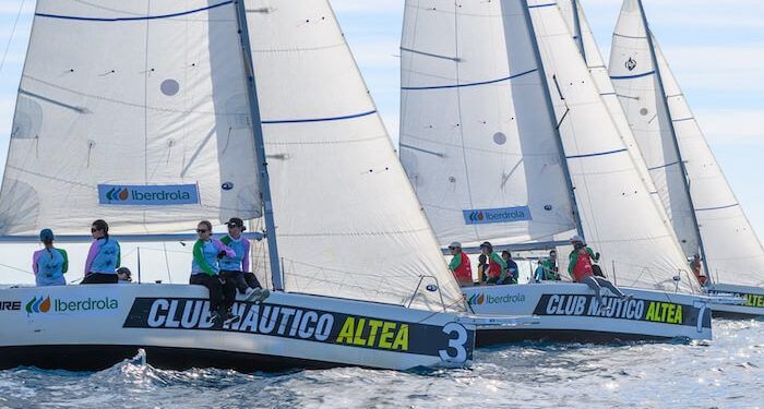 El Pulperas se situó líder y aguantó el embate del Natulim Sailing en la final de la Liga Iberdrola