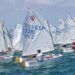 Valentina Belso e Izan Rogel, en Optimist A, y Almudena Basterra junto a Nicolás Castillo, en B, campeones del Trofeo Valencia Vela Infantil RCNV