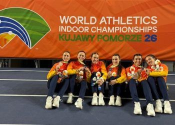 El relevo 4×400 español logró el bronce Mundial