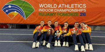 El relevo 4×400 español logró el bronce Mundial