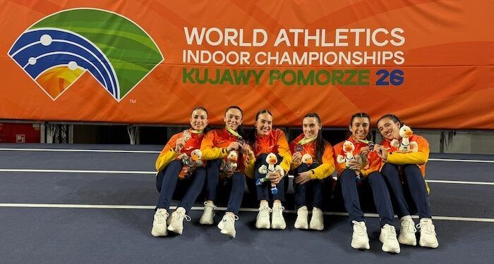 El relevo 4×400 español logró el bronce Mundial