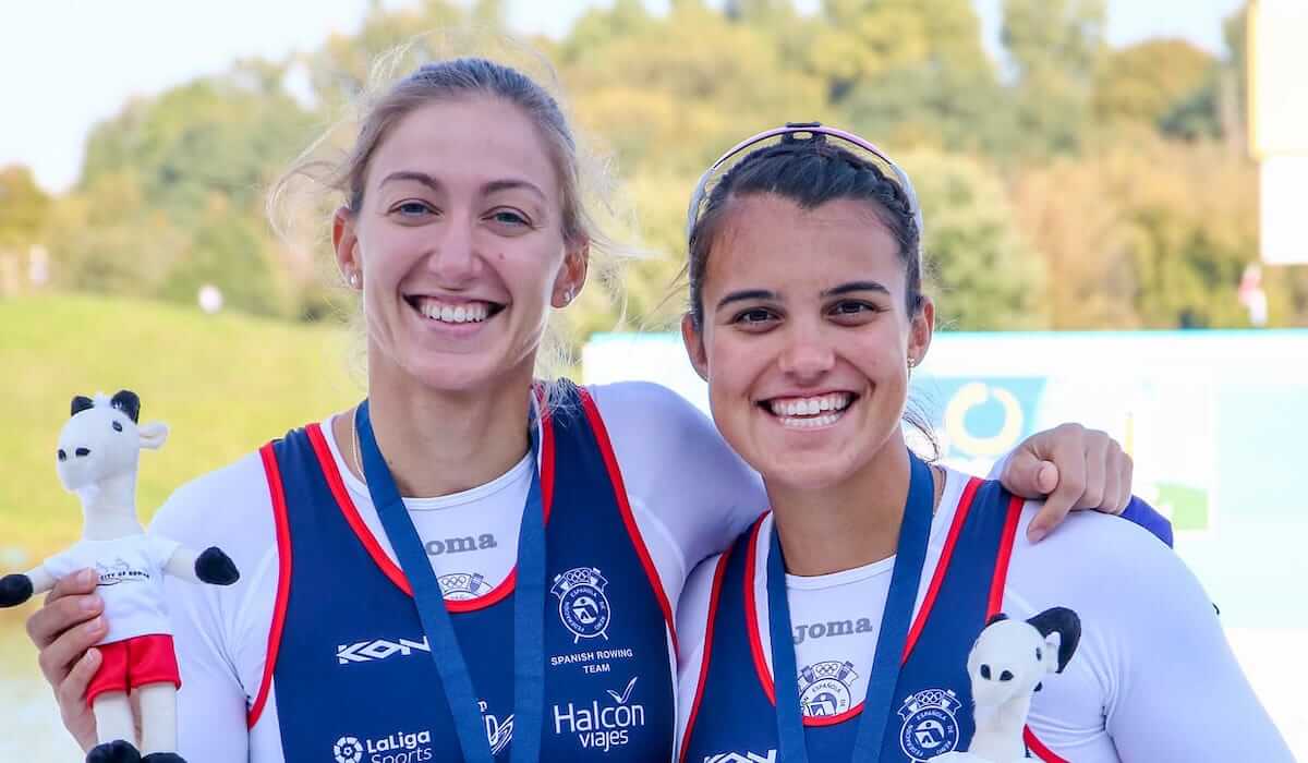 Virginia Díaz, Aina Cid, remo