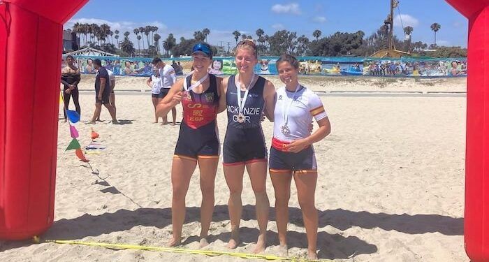 España exhibe potencial en su estreno en el campo de regatas olímpico beach sprint de Los Ángeles