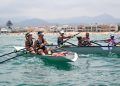 El Club de Remo San Pantaleón dominó la prueba inaugural de la Liga Iberdrola en Oliva