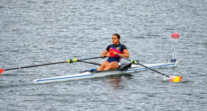 Esther Fuerte logró el bronce en skiff en el Mundial sub’23 de Duisburgo