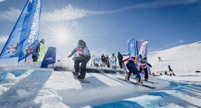 Andrea Seijas se adjudicó el título nacional de snowboardcross en Sierra Nevada
