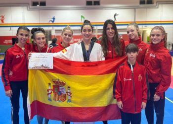 Rocío Anahí, subcampeona de Europa de taekwondo