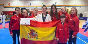 Rocío Anahí, subcampeona de Europa de taekwondo