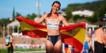 Rocío Arroyo: plata en 800, récord de España sub’ 23 y mínima absoluta para el Mundial