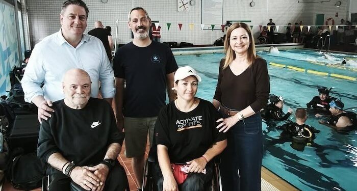 ‘Mareas Inclusivas’ reúne en Torrent a más de cien personas en una jornada de buceo inclusivo
