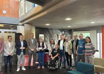 Ruth Aguilar abanderó el IV Clínic Inclusivo de Ciclismo Paralímpico y Multideportivo en AQA Parc Central Torrent