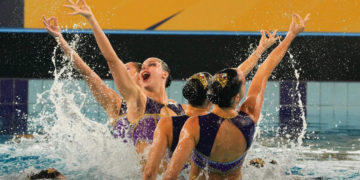 Oro en rutina libre para el equipo de natación artística en Cracovia 2023