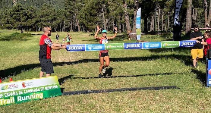 Sara Alonso, campeona de España de carreras de montaña