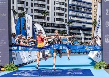 Sara Guerrero se adjudicó la plata en la Copa de Europa de triatlón de Santa Cruz de Tenerife