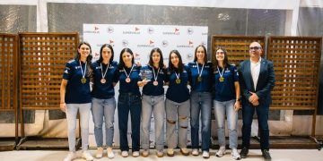 La selección valenciana femenina de pilota concluyó en el podio en el Mundial de Argentina