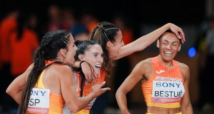 Los equipos españoles de 4×100 y 4×400 sellaron su clasificación para el Mundial de Tokio