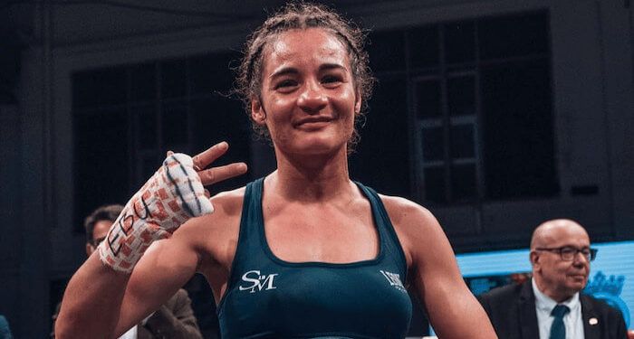 Sheila Martínez retiene el título de campeona de Europa de peso pluma