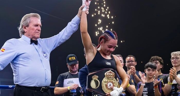 Sheila Martínez se proclamó campeona WBA