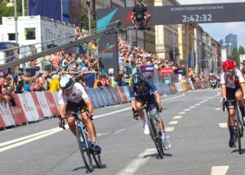 Sheyla Gutiérrez, gran protagonista en el campeonato de Europa de carretera de Múnich