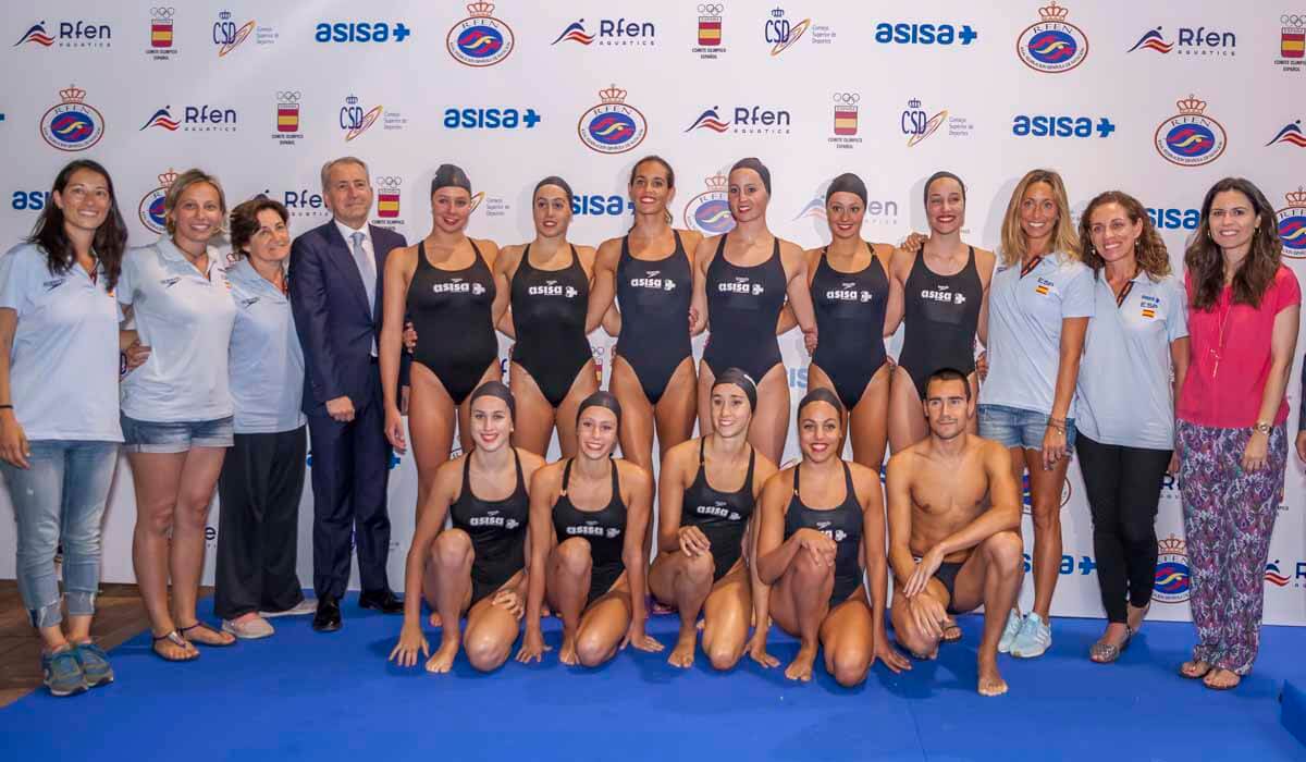 natación sincronizada