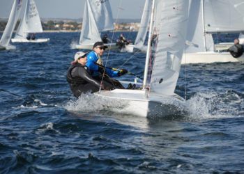 Paco y Marina Sánchez, campeones del Trofeo Armada de la clase Snipe