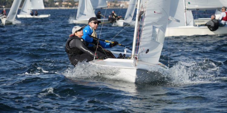 Paco y Marina Sánchez, campeones del Trofeo Armada de la clase Snipe