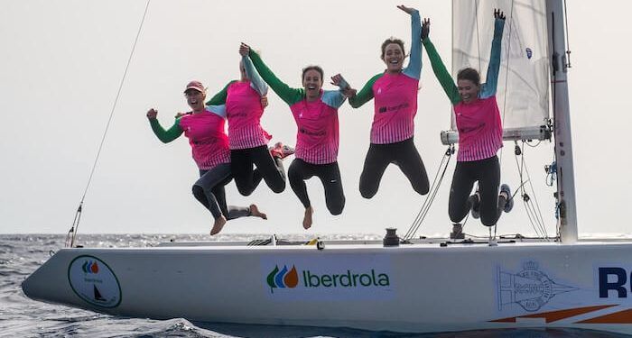 El Solgreen, campeonas de España de vela