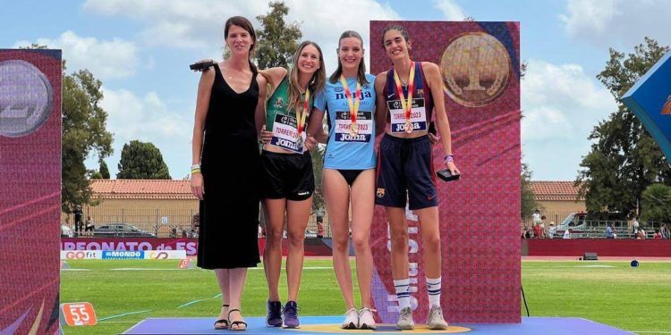 Stancev, oro, Ferrando, plata, y Caballero, bronce, en la altura del campeonato de España