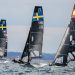 Patricia Suárez y Melania Henke arrancaron líderes el Mundial de 49er FX