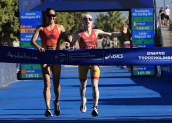 Susana Rodríguez, campeona del Mundo PTVI de Triatlón Paralímpico