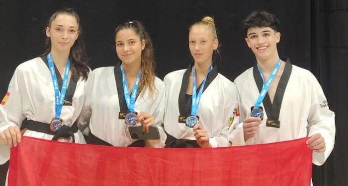 España triunfó en el Europeo júnior de taekwondo con doce medallas y la segunda plaza por equipos