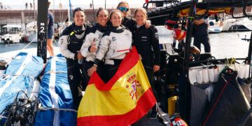 El pequeño gran ‘milagro’ del Sail Team España: acabar entre las tres mejores del mundo