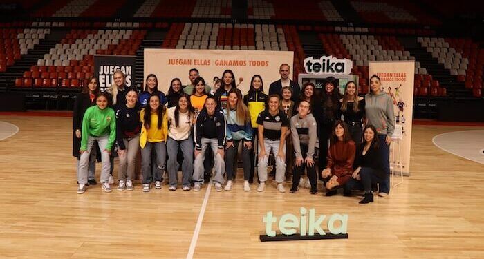 Teika reúne a referentes del deporte femenino valenciano en la presentación de la octava temporada ‘Juegan ellas, ganamos todos’