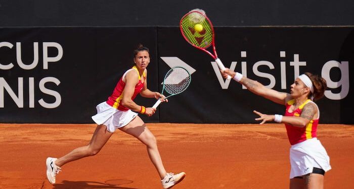 España se clasificó para las Finales de la Billie Jean King Cup tras superar a Eslovenia