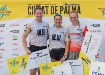 La portuguesa Teresa Portela ganó el primer Ciutat de Palma de piragüismo