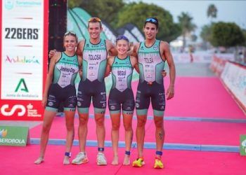 El CEA Bétera femenino, campeonas de España de triatlón SuperSprint por clubes