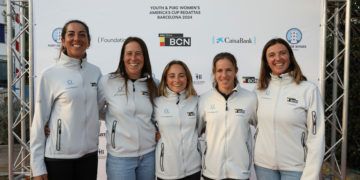Port de Sitges presentó al Sail Team BCN, primer equipo femenino español de Copa América